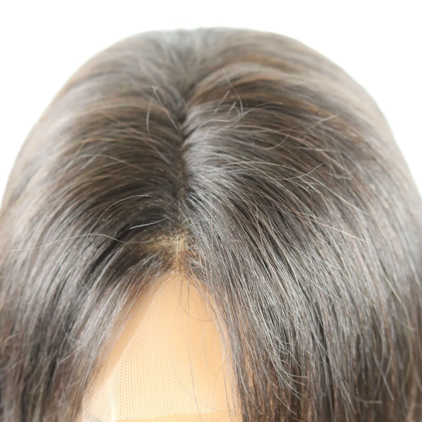 Medium Straight Lace Front Wigs Human Hair 12 Inches