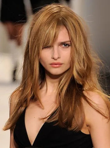Strawberry Blonde Hand Made 18 Inches 100%Human Hair Lace Wig