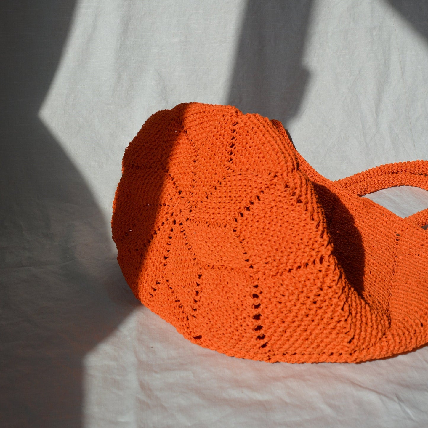 Crochet Raffia Tote Bag for Summer, Brown Lightweight Beach Shoulder Bag, Straw Shoulder Bag, Handcrafted Stylish Tote Bag, Handmade Gifts