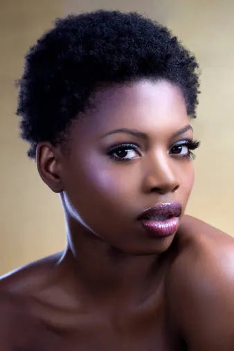 New Sexy African American Hairstyle Short Curly Black Full Lace Wig 100% Human Hair